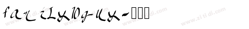 fanily guy字体转换